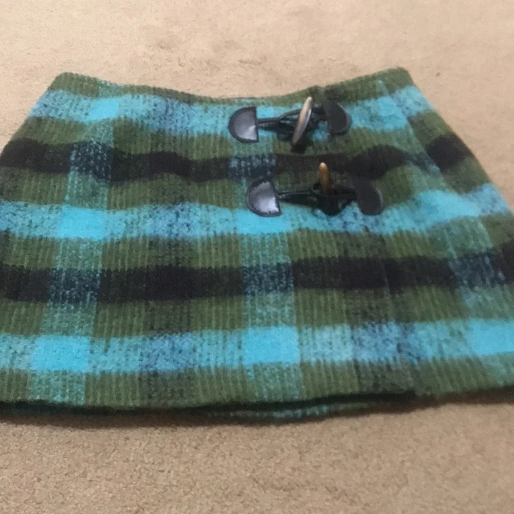 🌸NEW🌸 VTG Moschino Wrap Toggle Skirt seen on Fran Drescher on The Nanny - Picture 1 of 15